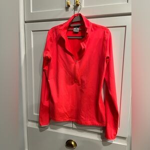 Nike-pro dri-fit size L neon orange-pink